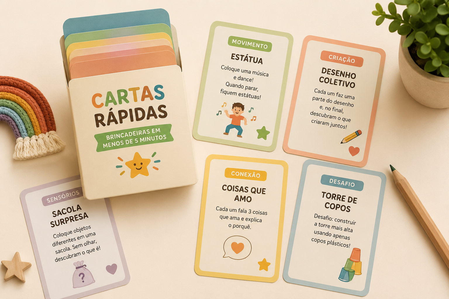 Ilustração do bônus Cartas Rápidas